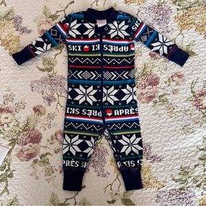 Hanna Andersson Apres Ski Sleeper Size 3 - 6 months